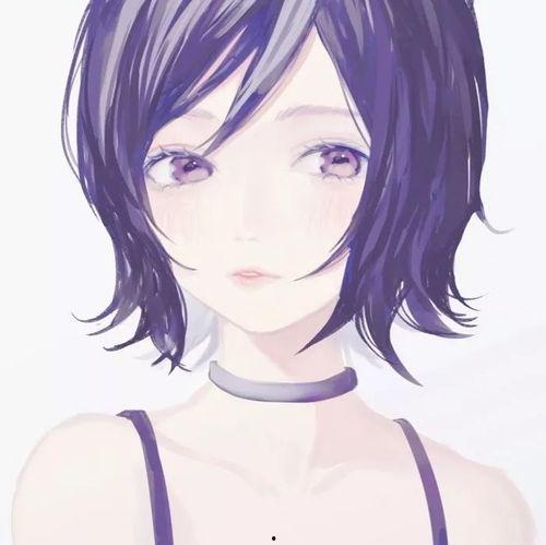 头像女动漫吃瓜,动漫美少女的甜蜜吃瓜时光